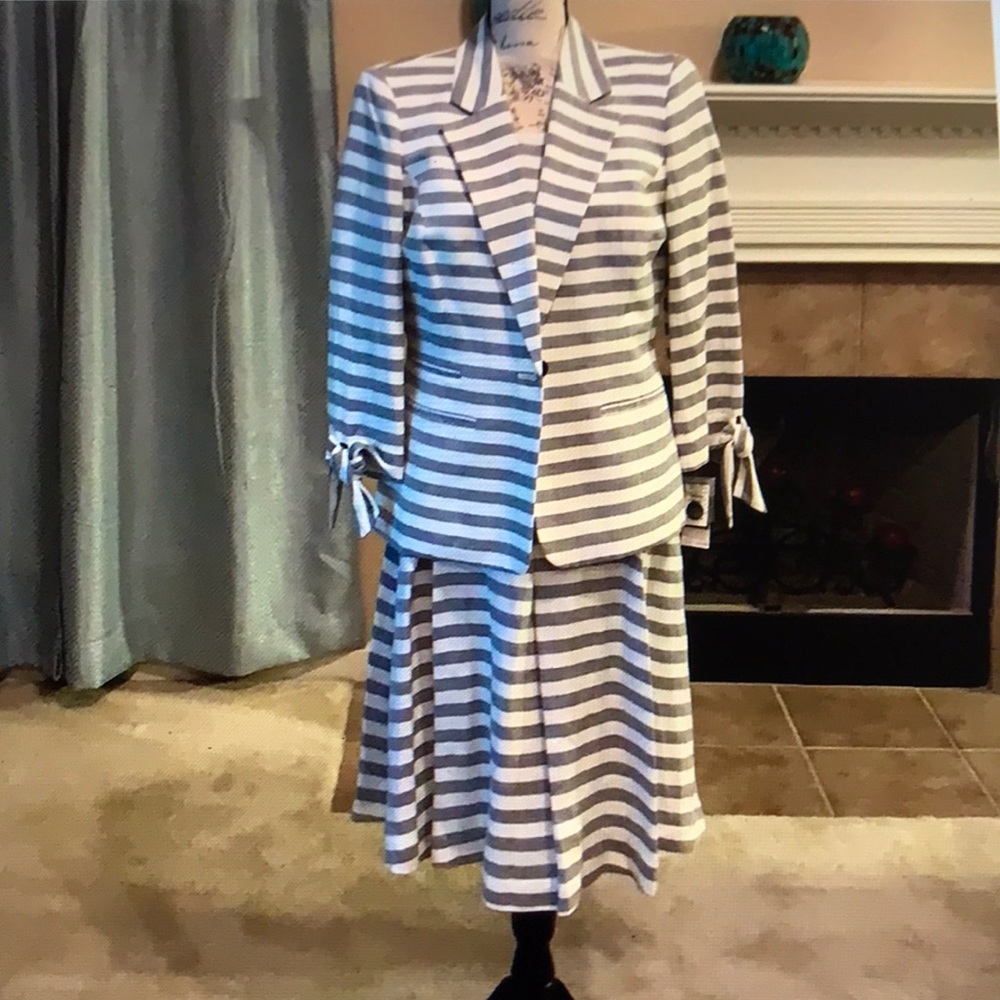 Nine West striped summer suit NWT set